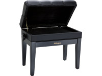 <b>Roland RPB-500BK Banco de Piano Preto Acetinado com regulação altura BEST-SELLER</b> <b>Roland RPB-500BK Banco de Piano Preto Acetinado com regulação altura BEST-SELLER</b>